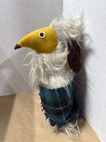 (B) Vintage Womble With Plaid Shawl