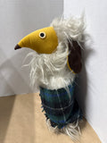 (B) Vintage Womble With Plaid Shawl