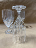 Set of 4 Mikasa Park Lane Crystal Iced Tea Goblets // 2 Sets Available // **** PRICED INDIVIDUALLY ****