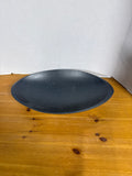 Blue Oval Wooden Center Piece Bowl