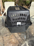 A - Black Plastic 24” Pet Carrier