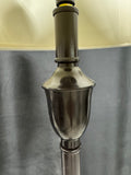 Espresso Metal Floor Lamp (WORKS)