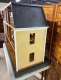 Unfinished Colonial Style Doll House on Wheels (PROJECT)