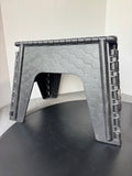 Black Plastic Folding Step Stool