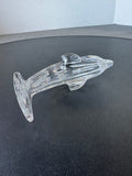 Waterford Crystal Dolphin Paperweight in Box