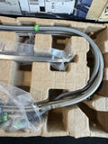 AFA Brushed Stainless Steel Pull Down Kitchen Faucet in Box