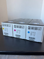 Sealed HP LaserJet 128A Color Ink Cartridge Tri-Pack