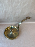 Brass Maitland Smith Candle Stick Holder With Long Handle