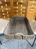 Large Rectangle Basket with Side Handles