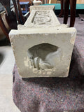 ***AS IS***Plaster Pedestal