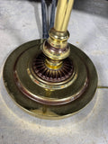 Lightweight Brass Dual Bulb Pull Switch Floor Lamp (WORKS)