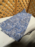 Ralph Lauren Blue Paisley Table Runner, 2 Available, PRICED INDIVIDUALLY, $12 each