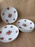 Floral Rosenthal Salad Plates - Set Of 7