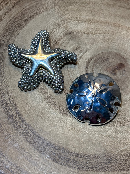 Sand Dollar & Starfish Pendants