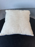 Independence Day Bead Embroidered Throw Pillow