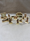 Powhatan Wooden Play Set In Tin - 14 Pieces