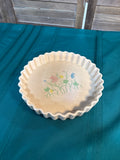 Floral Pie Dish