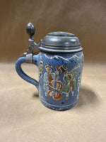 (E) Handpainted Beer Stein