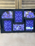 Black Frame with Multiple Openings for 4 x 6 Photos