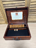 Shut-The-Box Vintage Game In Wooden Case