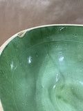 (A) McCoy Green Window Pane Mixing Bowl