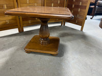Ethan Allen Square End Table with Laminate Top