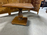 Ethan Allen Square End Table with Laminate Top