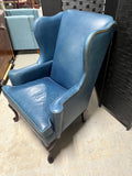 Hancock & Moore Leather Wing Back Chair