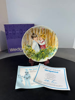(B) Wedgwood Be My Friend by Mary Vickers Collectible Plate in Box (2 AVAILABLE—PRICED INDIVIDUALLY AT $18 EACH)