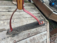 Double Sided Serrated Grass Whip