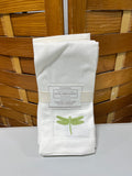 Williams Sonoma Hotel Embroidered Dragonfly Napkins, Set of 4