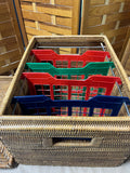 Basket File Storage, 2 Available, PRICED INDIVIDUALLY, $25 each