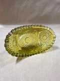 Yellow Starburst Anchor Hocking Candy Dish