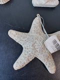 5-Piece Kirklands Heavyweight Glittery Beach Ornaments