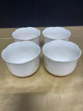 Studio Nova Japan White Tulip Bowls, 4 Pc Set