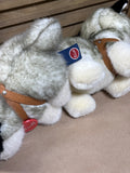 Small Trudi Plush Wolves (2)