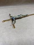 Brass Wall Hanging Crucifix