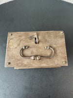 Antique Nuremberg Money Chest or Armada Box with Key