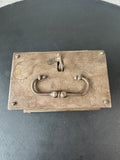Antique Nuremberg Money Chest or Armada Box with Key