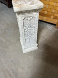 ***AS IS***Plaster Pedestal