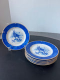 6-Piece Leopard Lazuli by Lynn Chase Bread & Butter Plates (D)
