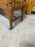 Antique Three Tier Dictionary/Book Stand on Casters