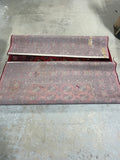 Machine Made Rust Color Rug, 7'7" x 5'3"