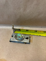 Sterling Money Clip with Abalone Accent