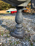 Cast Iron Shell Birdbath