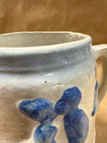 Brush Glazed Pottery Pitcher With Dutch Couple And Windmill *** READ DESCRIPTION ***