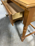 Oak Tone Desk with Particle Board Back