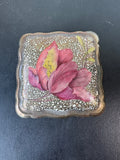 (B) Rosenthal Germany Chippendale Square Porcelain Trinket Dish