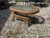 Rattan Patio Coffee Table