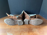 Brown Suede Fur Lined Boots, Ladies Size 7.5 (A)